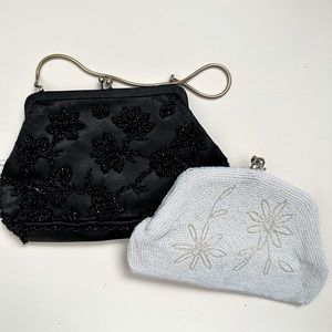 Pair of vintage evening bags